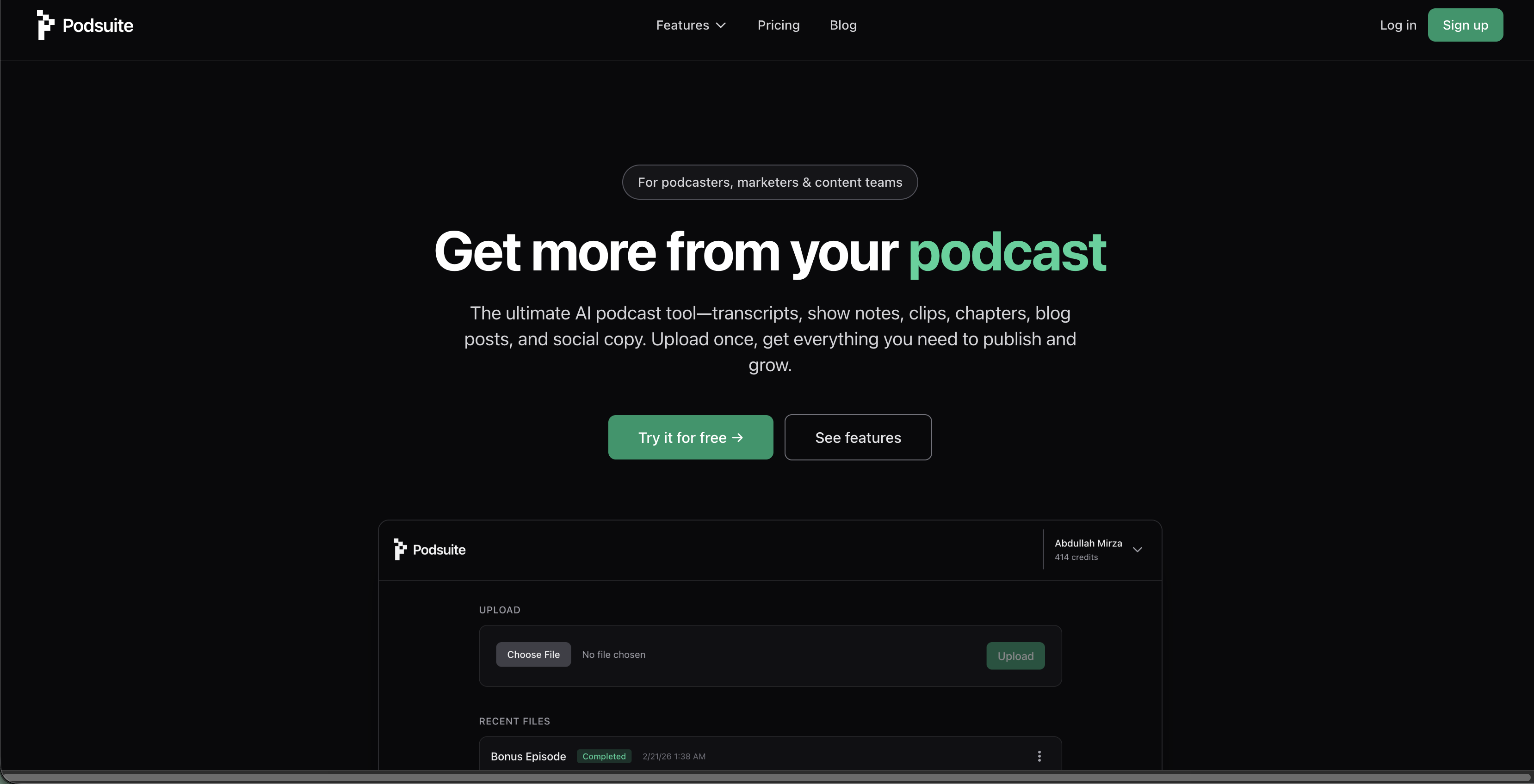 Podsuite