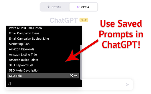 PromptFolder - Gestionnaire du0027invites ChatGPT