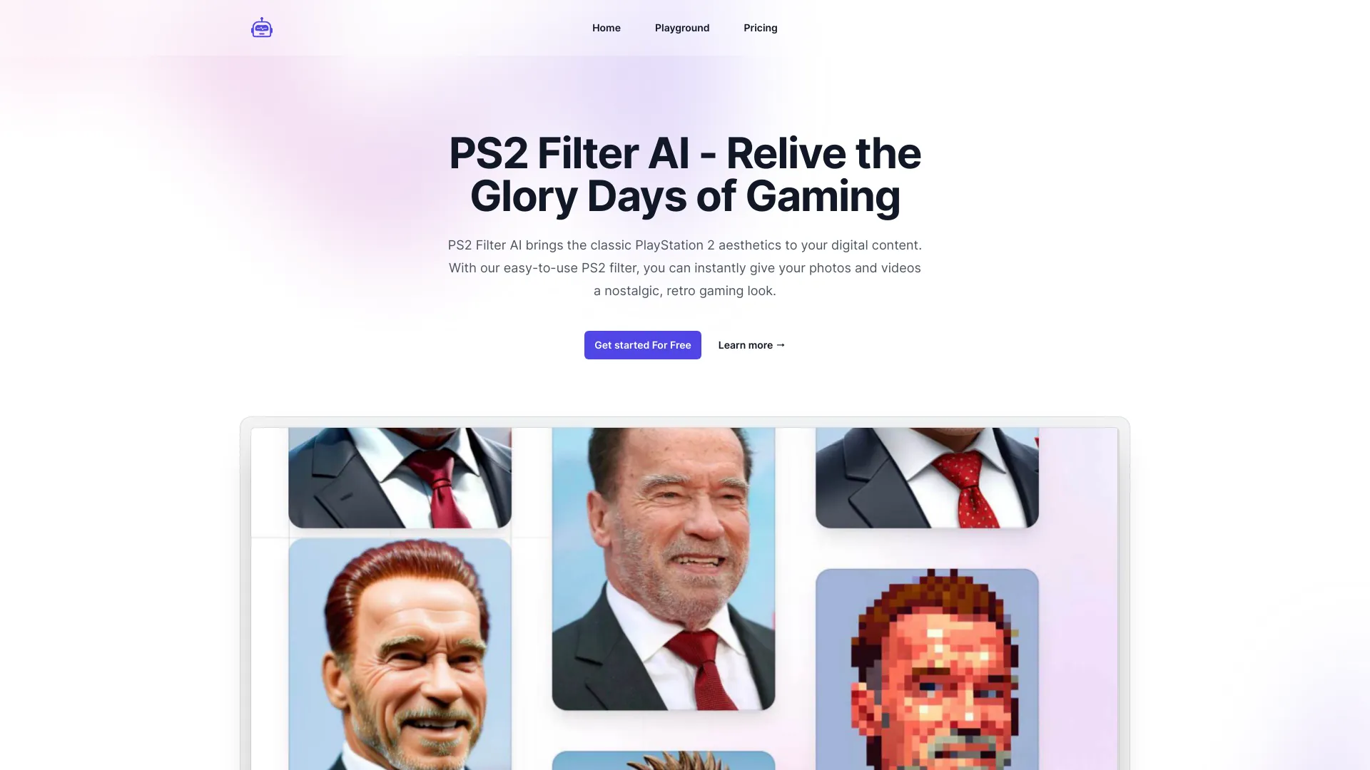 PS2 Filter AI | Photo To PS2 Filter