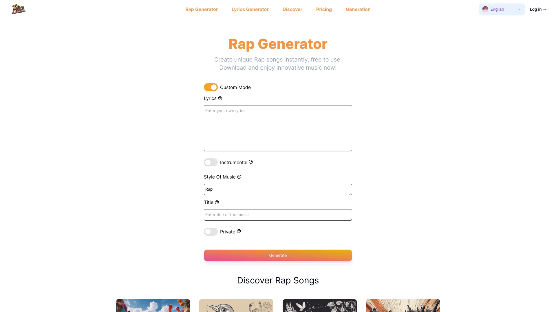 Rap-Generator