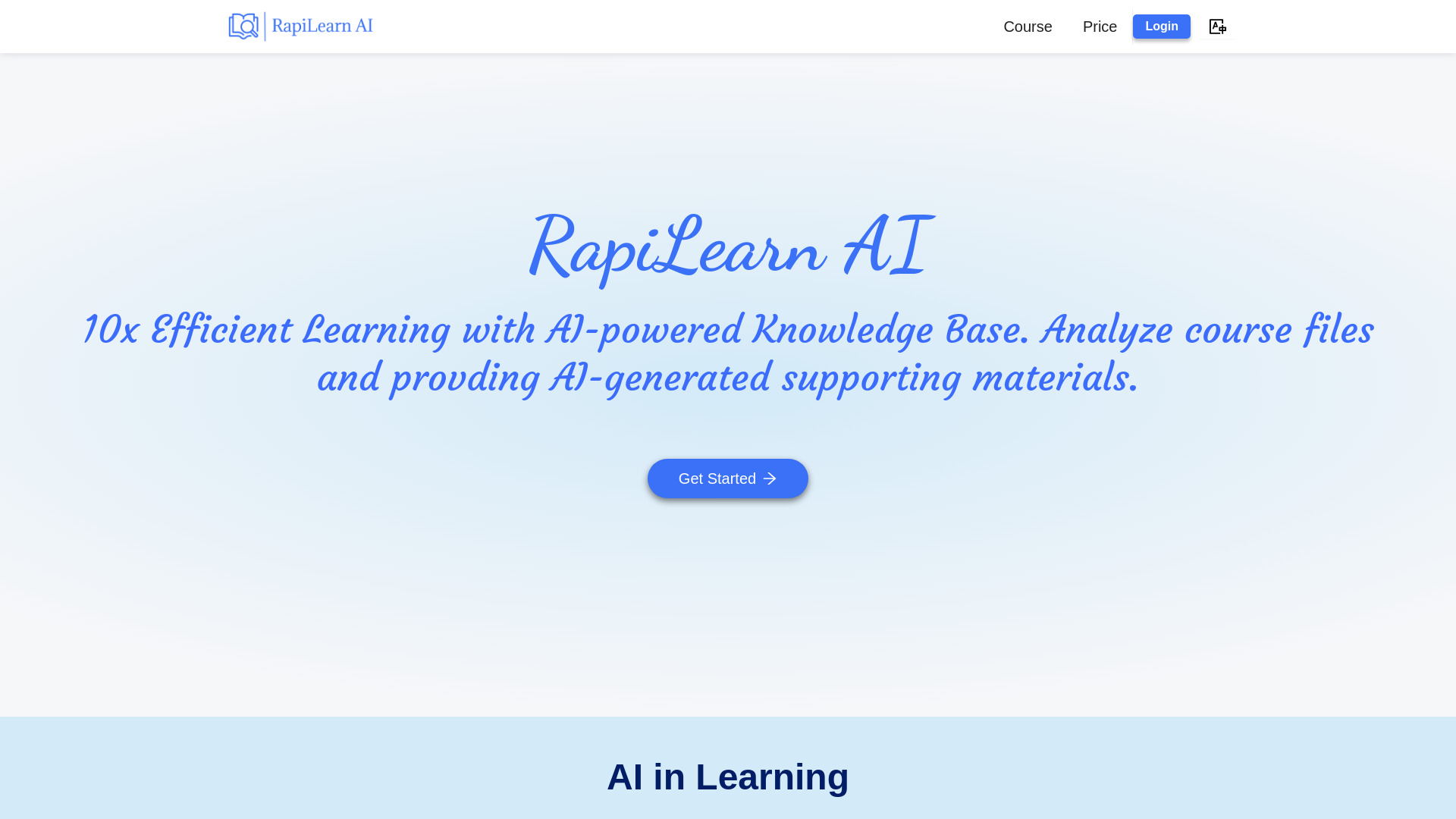 RapiLearn الذكاء الاصطناعي