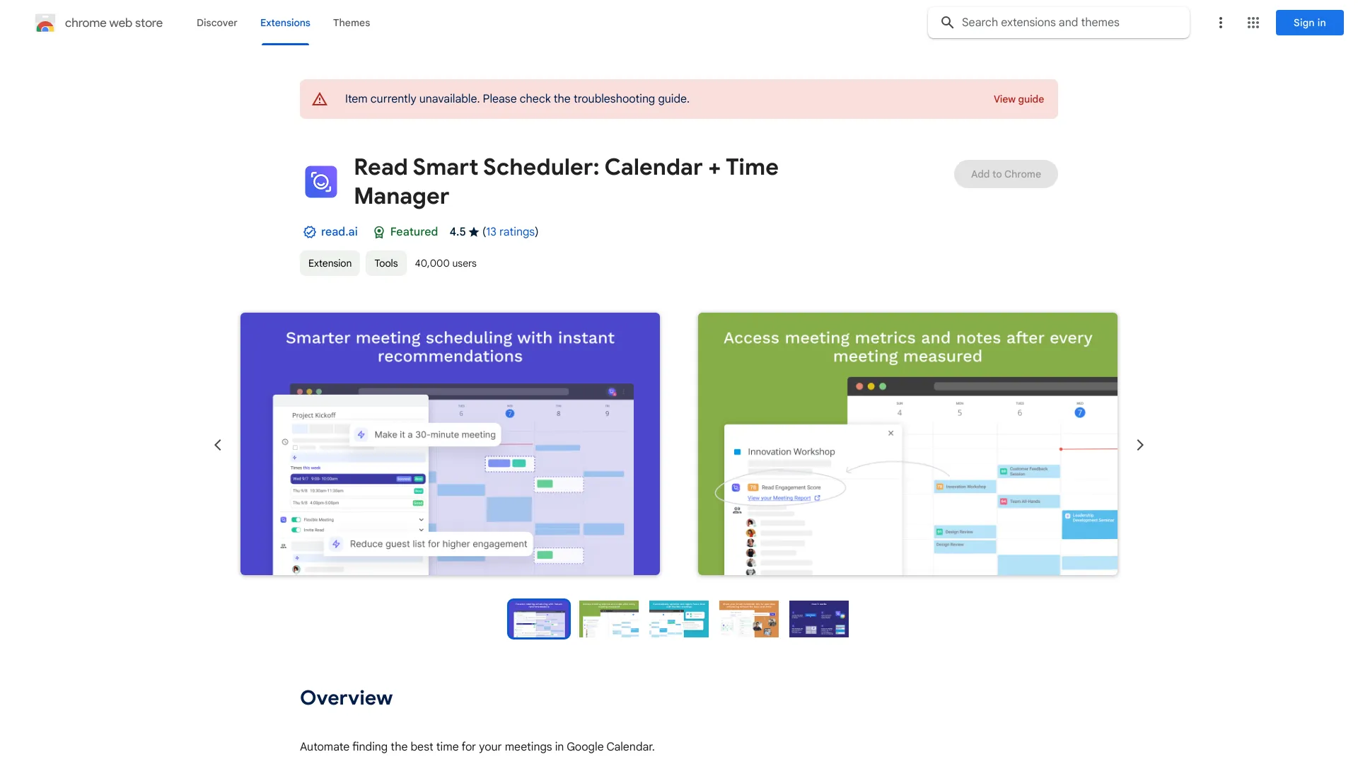 Read Smart Scheduler: Calendar + Time Manager