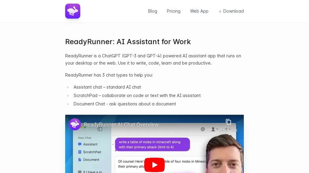 Readyrunner - top AI tools