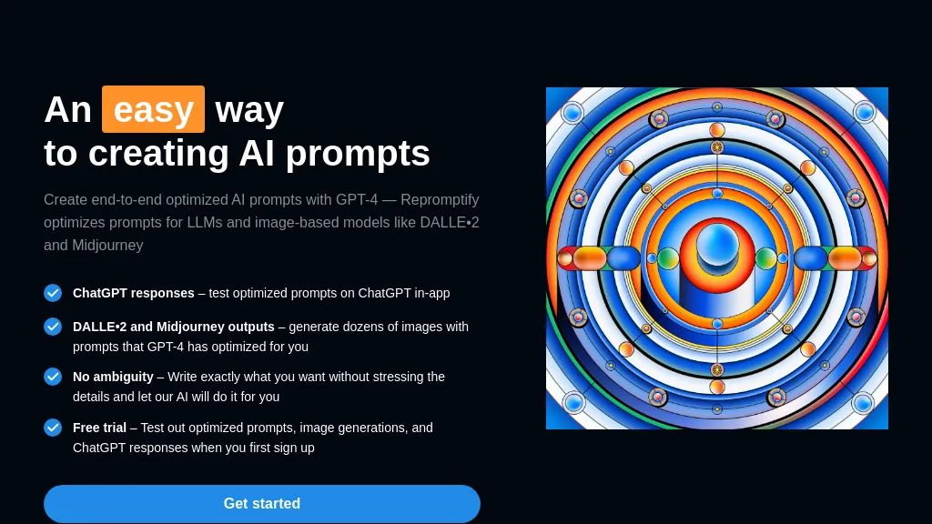 Repromptify - 顶级人工智能工具