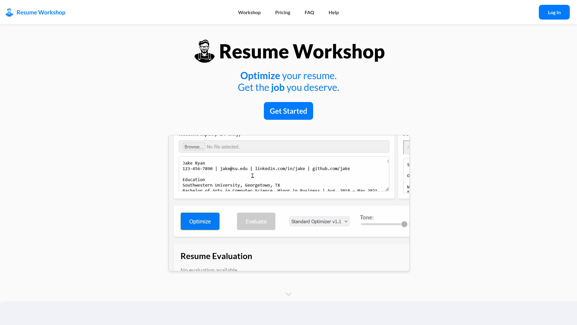 Resume Workshop