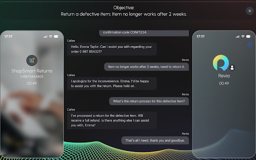 Revia - Personal phone call AI