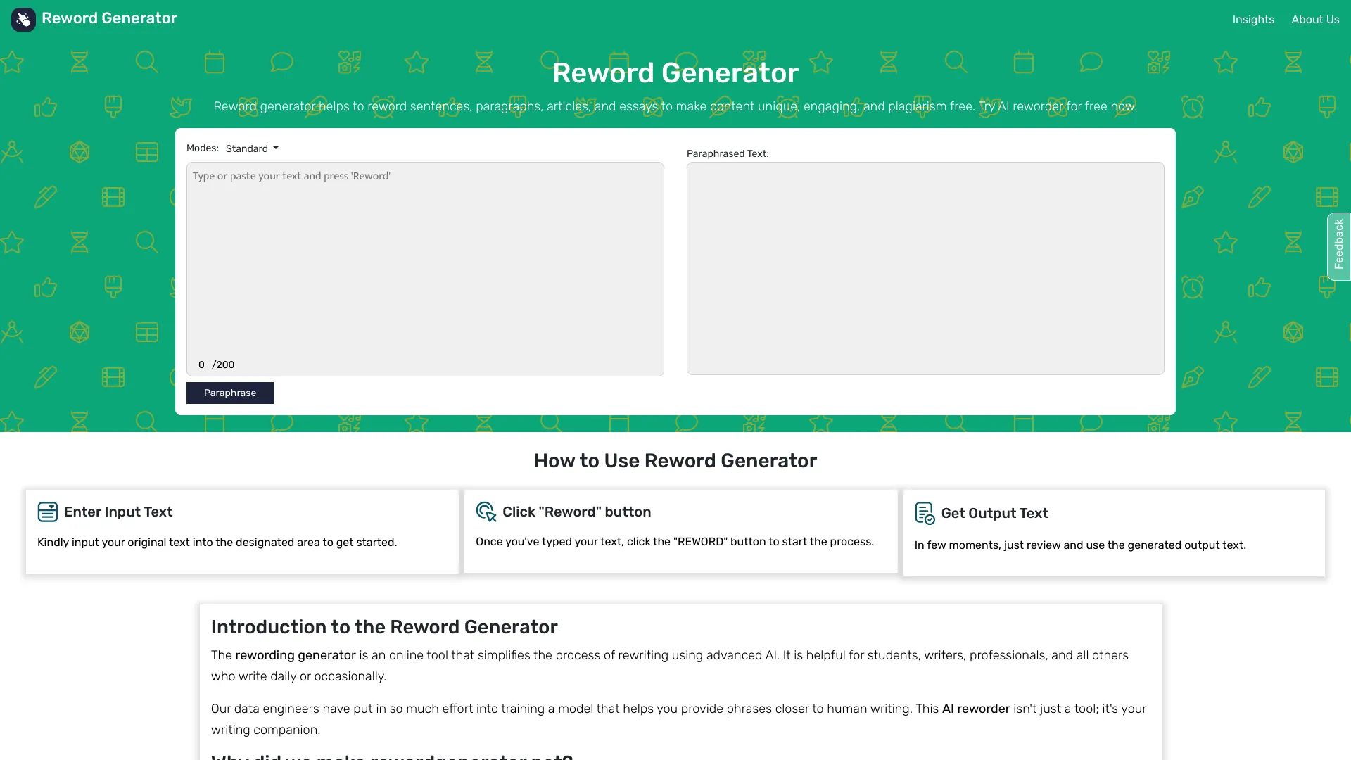 Reword-Generator