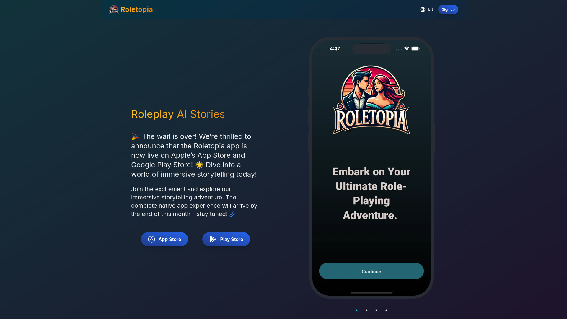 Roletopia: Roleplay AI Stories