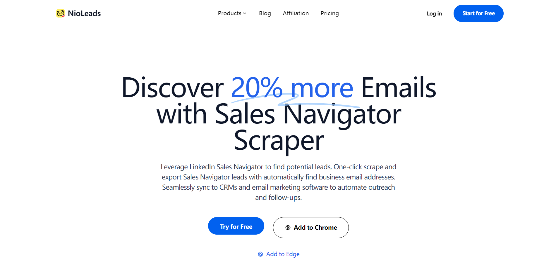 Sales Navigator Scraper von NioLeads