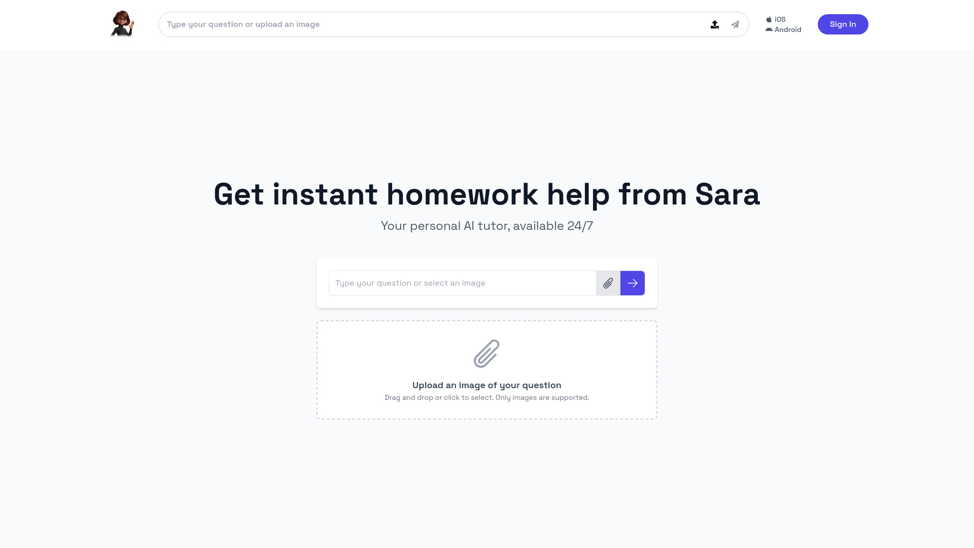 Sara - AI Tutor & Exam Planner