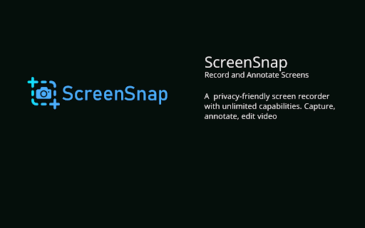 ScreenSnap - Record and Annotate Screens