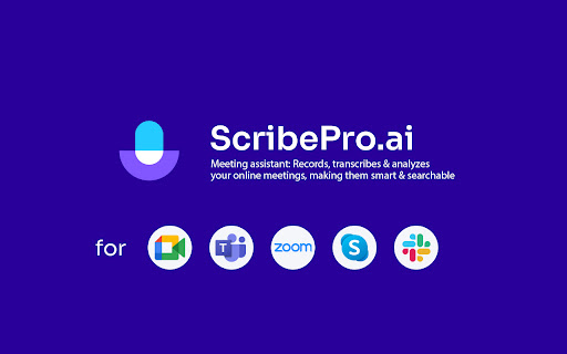 ScribePro.ai - 회의 도우미