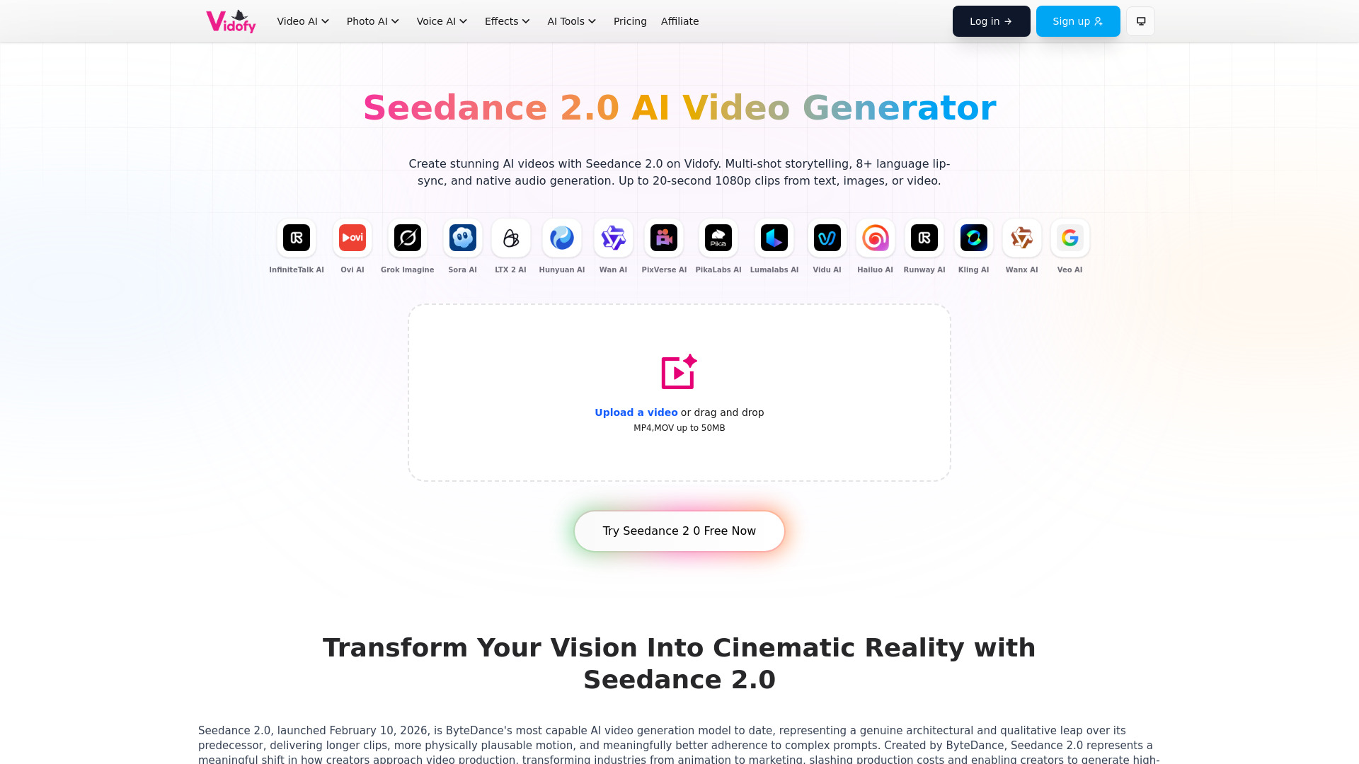 Seedance 2.0 AI 비디오 생성기-1