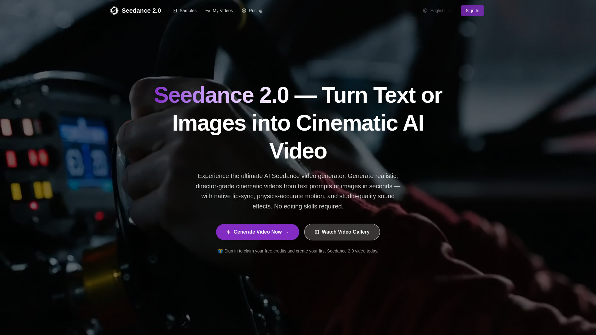 Seedance 2.0 - Generador de vídeos con IA