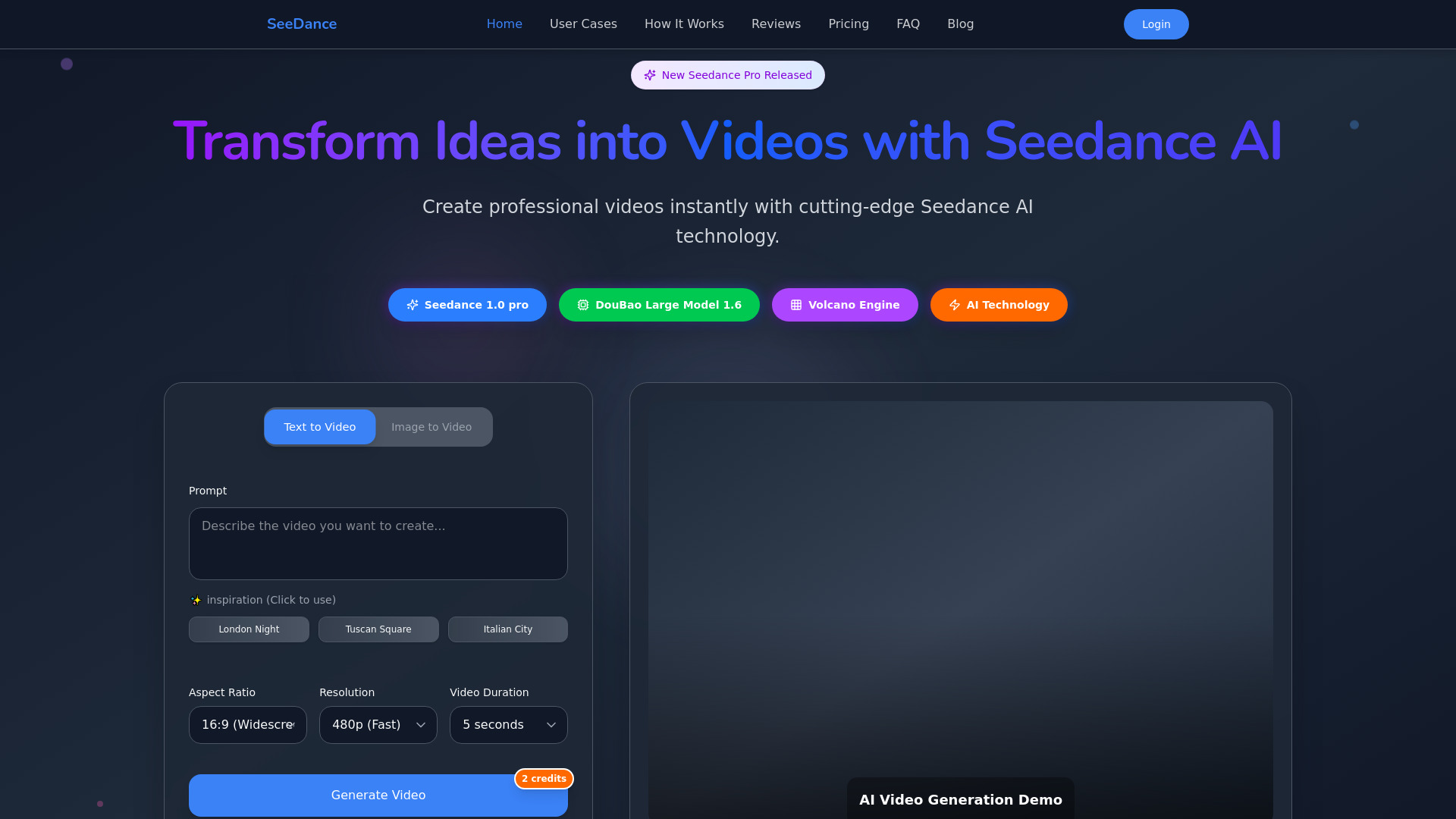 Seedance Pro