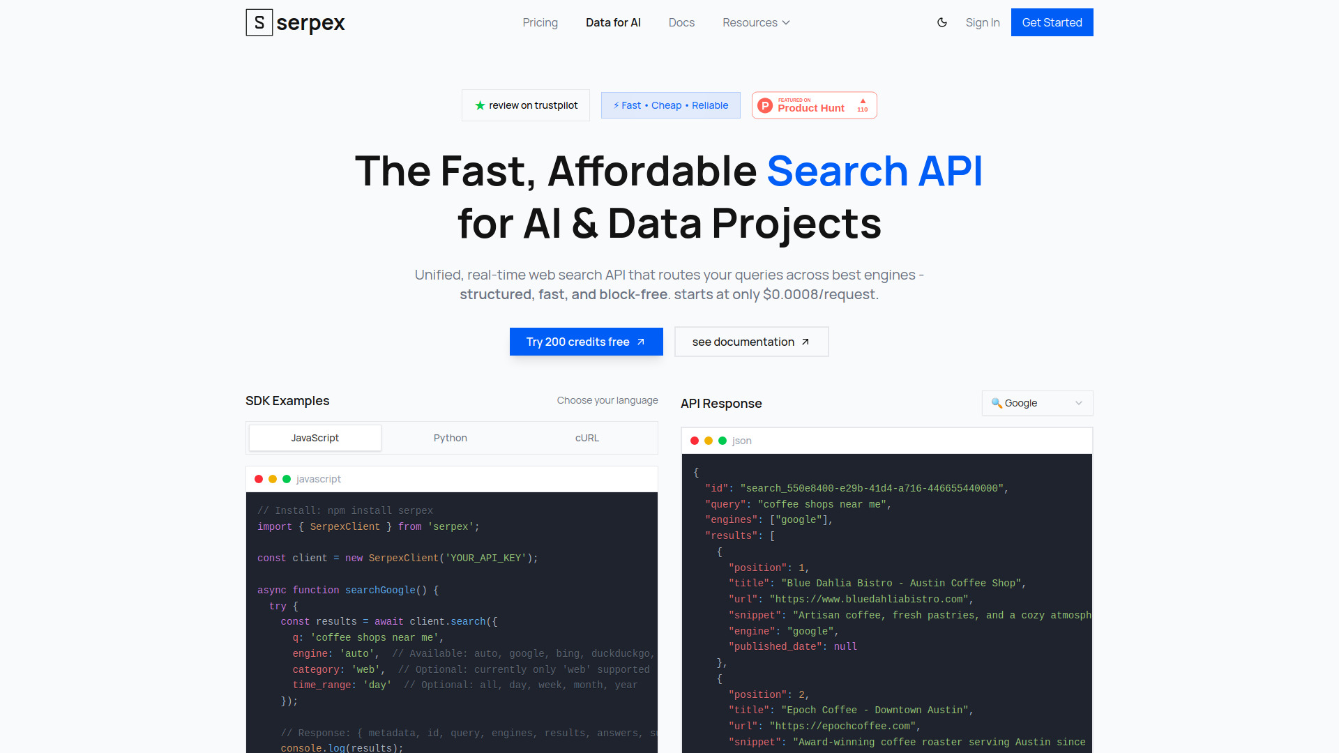Serpex.dev