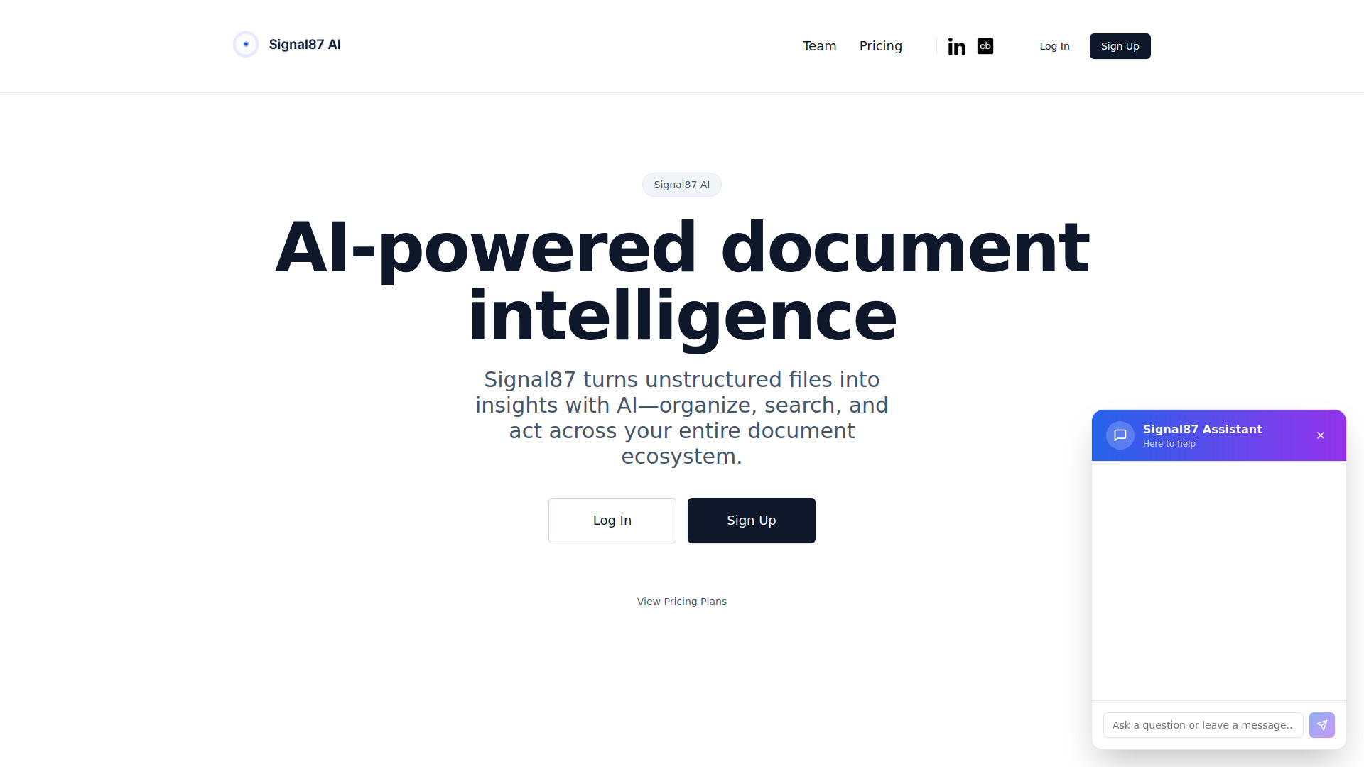Signal87 人工智能