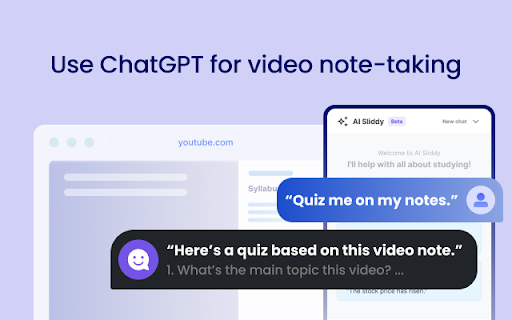 Slid: Smarter Video Note-taking with ChatGPT