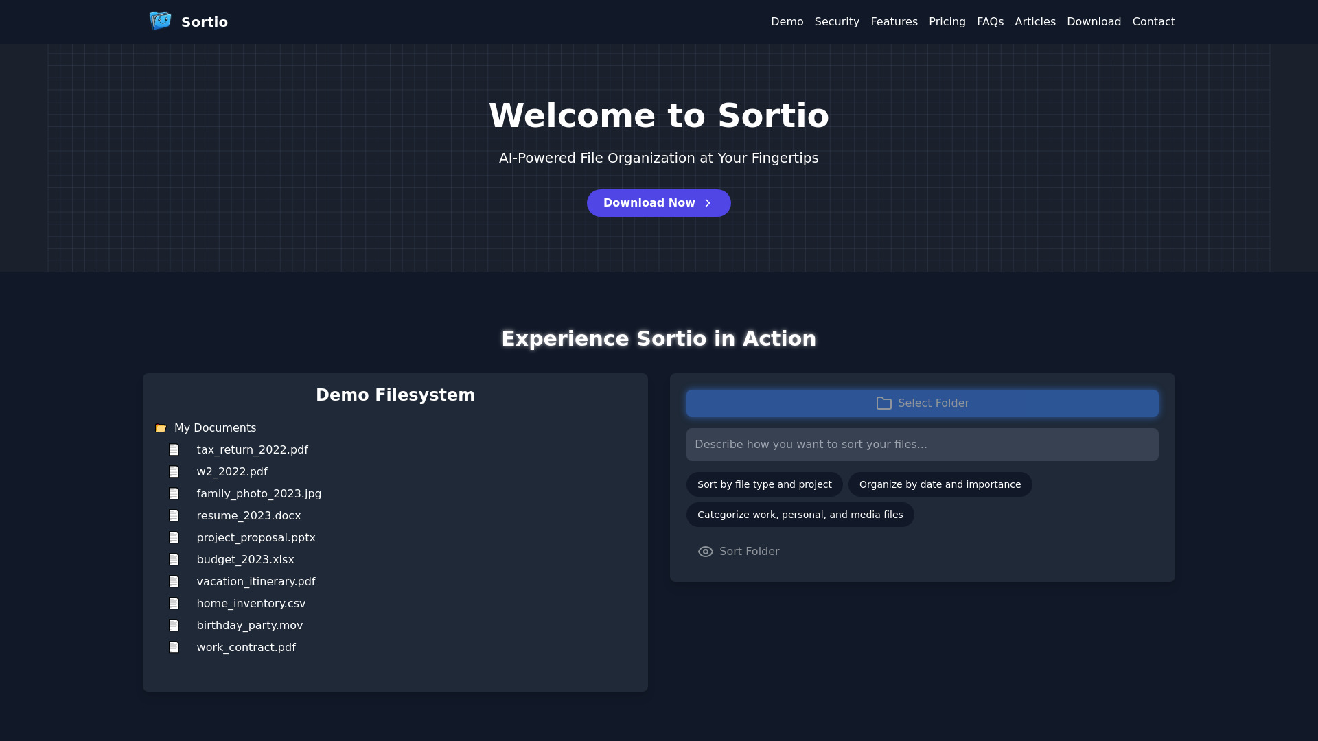 Sortio