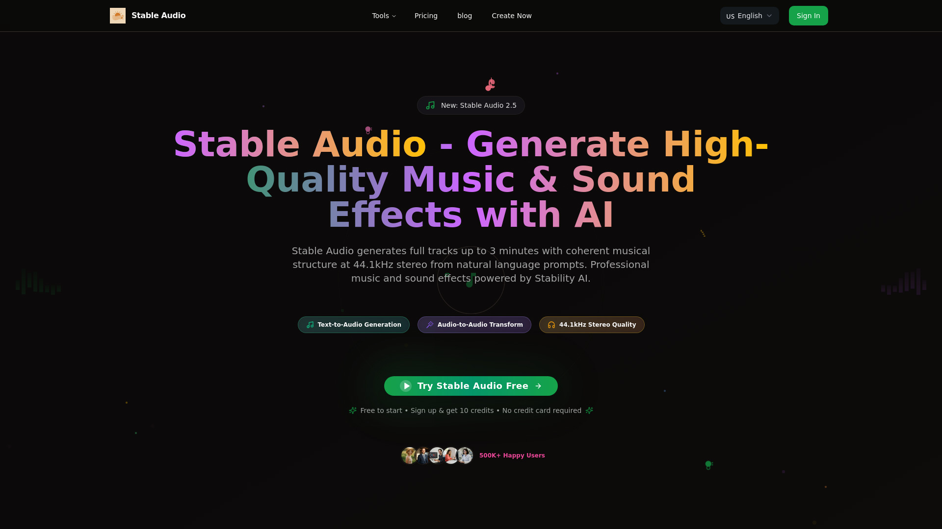 Audio estable
