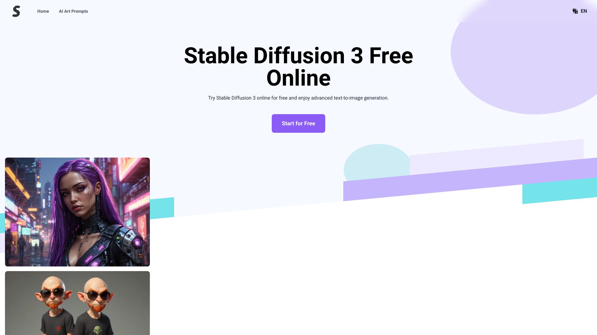 Stable Diffusion 3 AI Image Generator مجانًا على الإنترنت