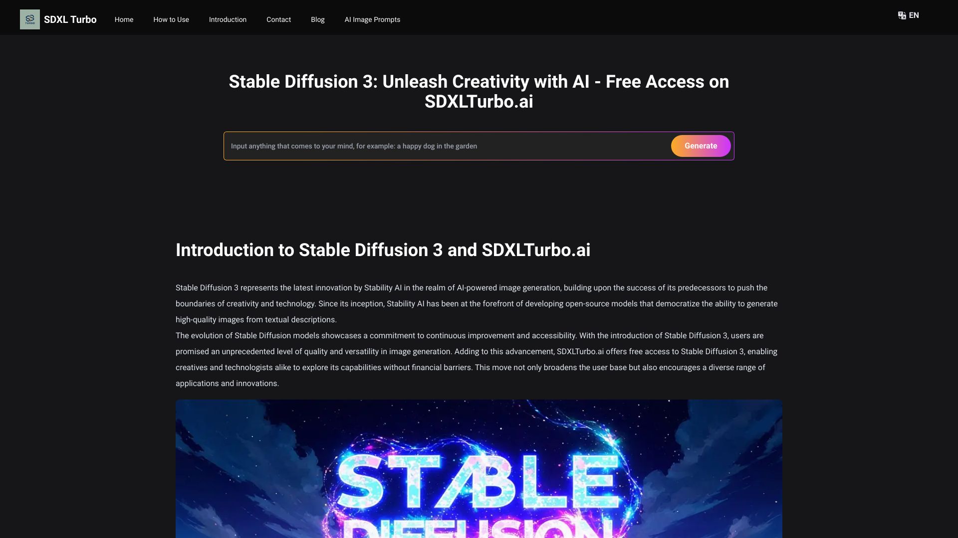 Stable Diffusion 3 kostenlos online