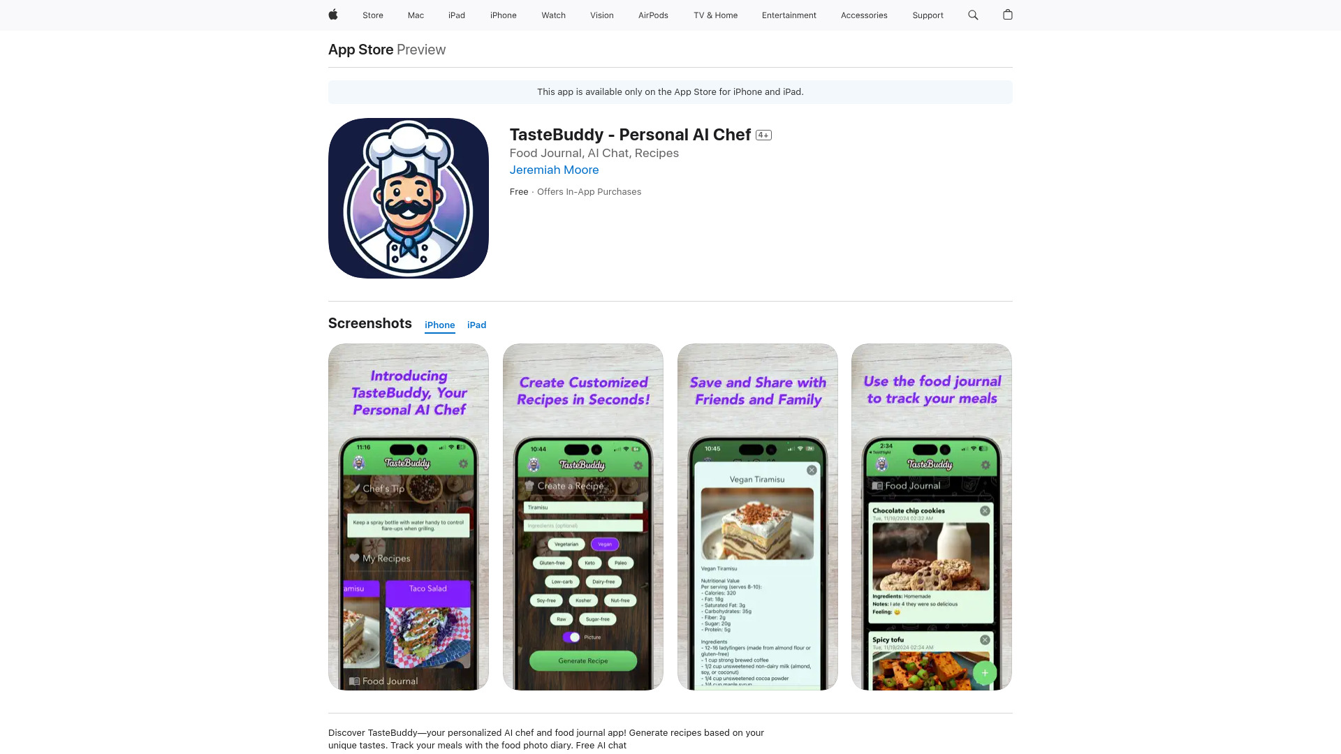 TasteBuddy - AI 기반 주방 도우미