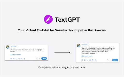 TextGPT - Smarter Text Input by OpenAI