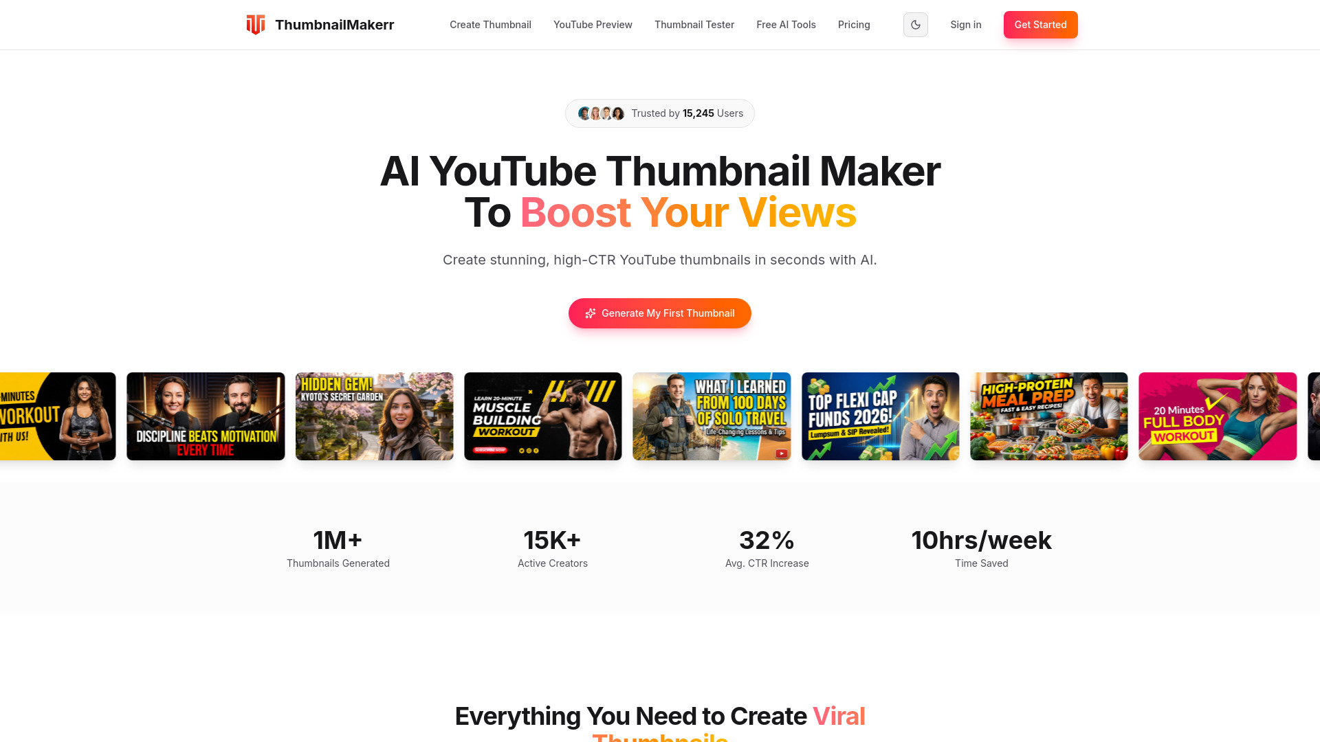 थंबनेल निर्माता