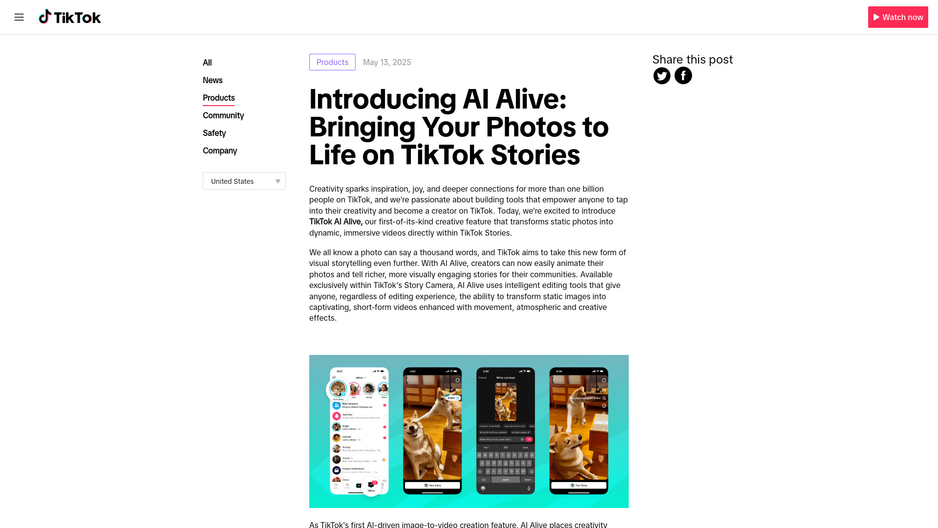 Tiktok ai活着