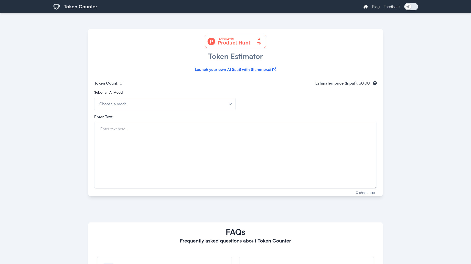 TokenCounter - Latest product information,Latest pricing and options ...