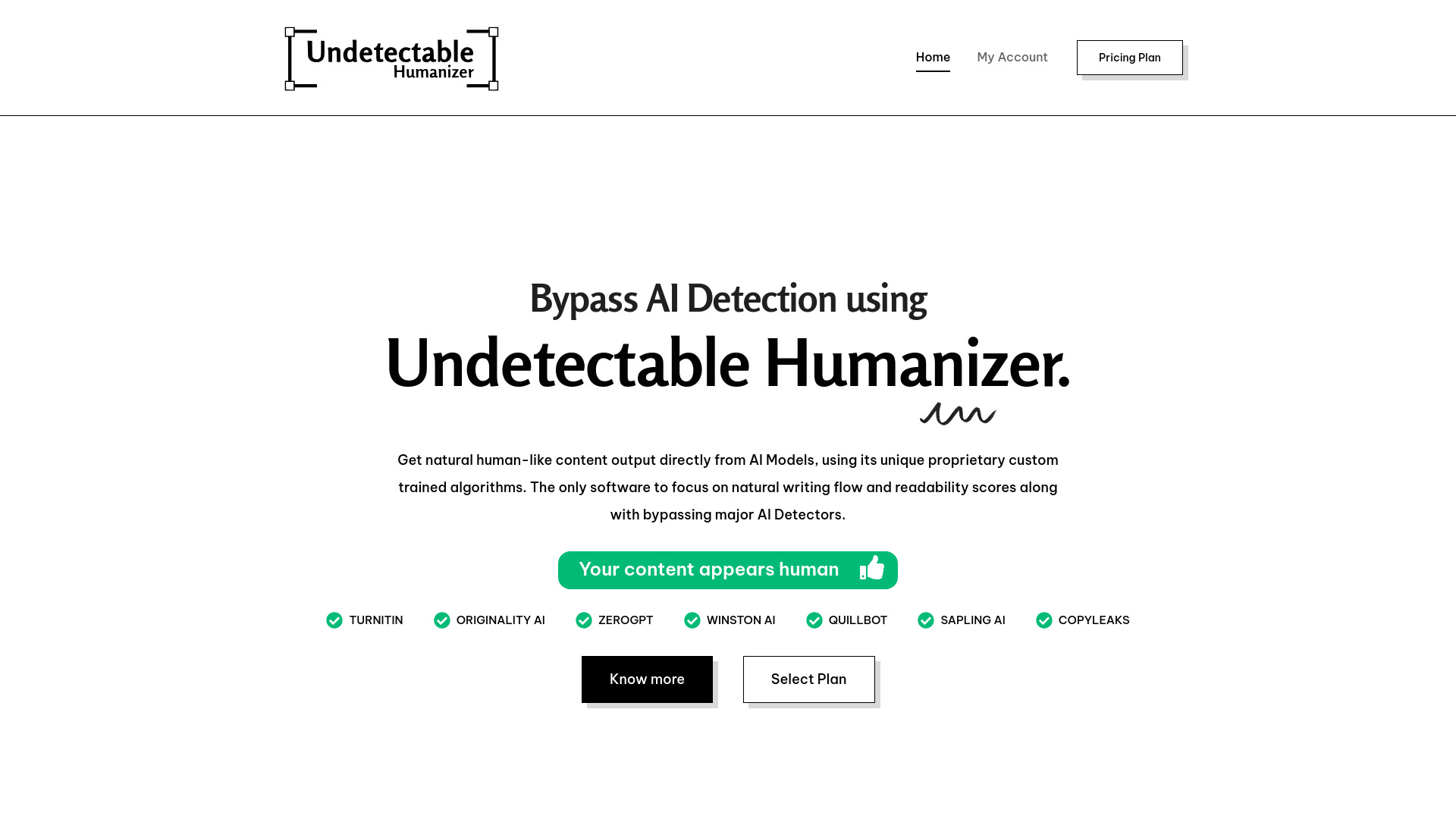 Undetectable AI Humanizer