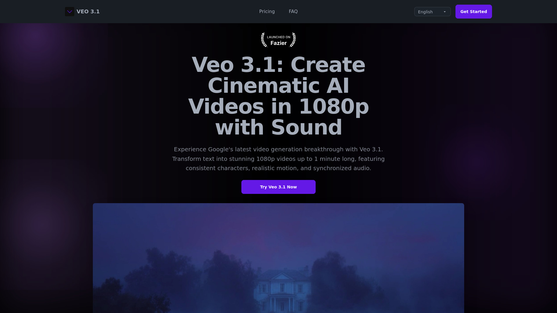 Veo 3.1: AI Video Generator with 1080p & Sound