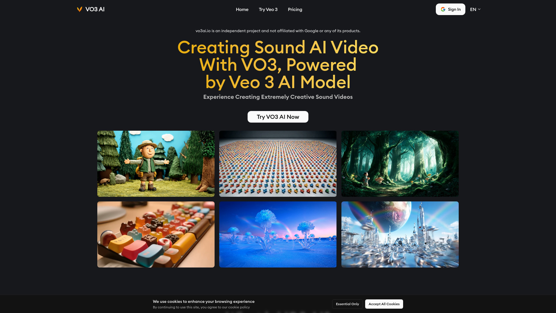 أرى 3 من AI Generator Video