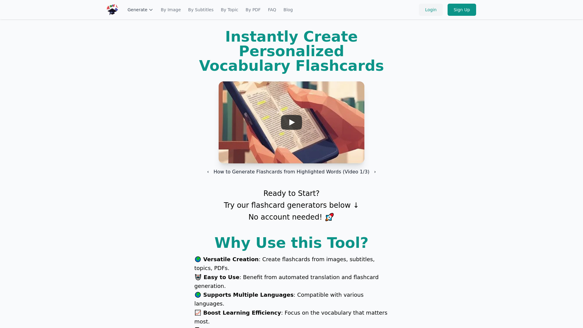 VocabGenerator. com