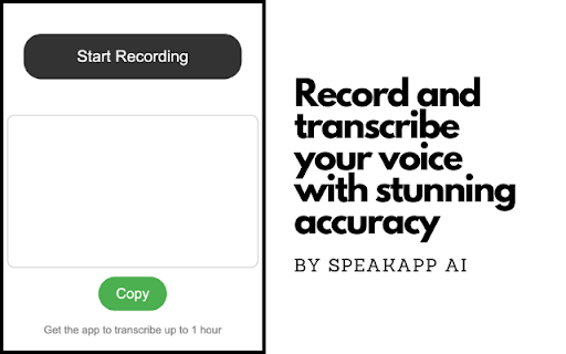 Transcription vocale