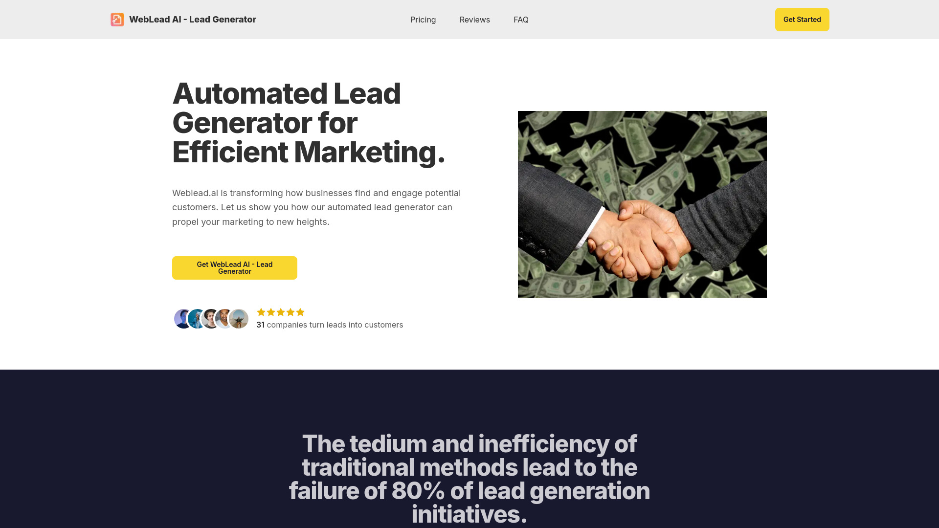 WebLead AI - Generador de leads