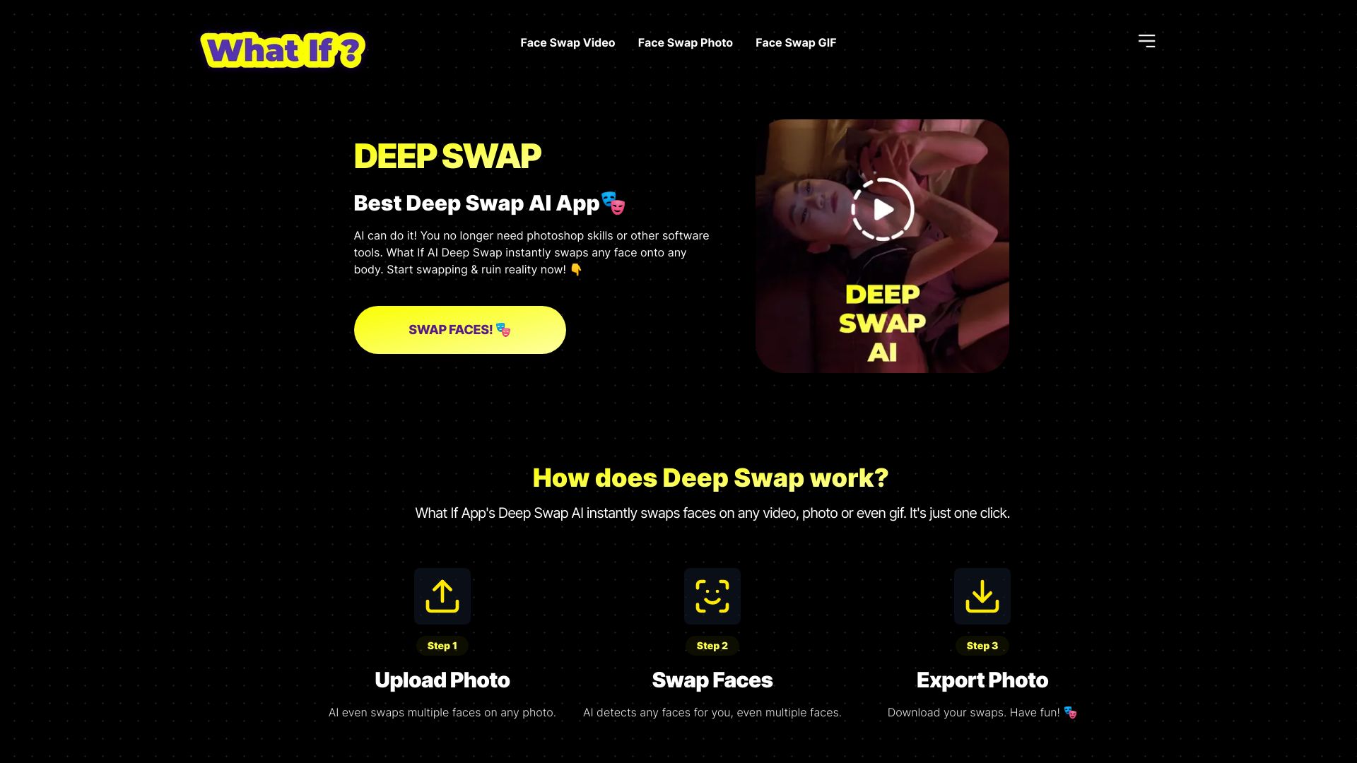 What If? Deep Swap