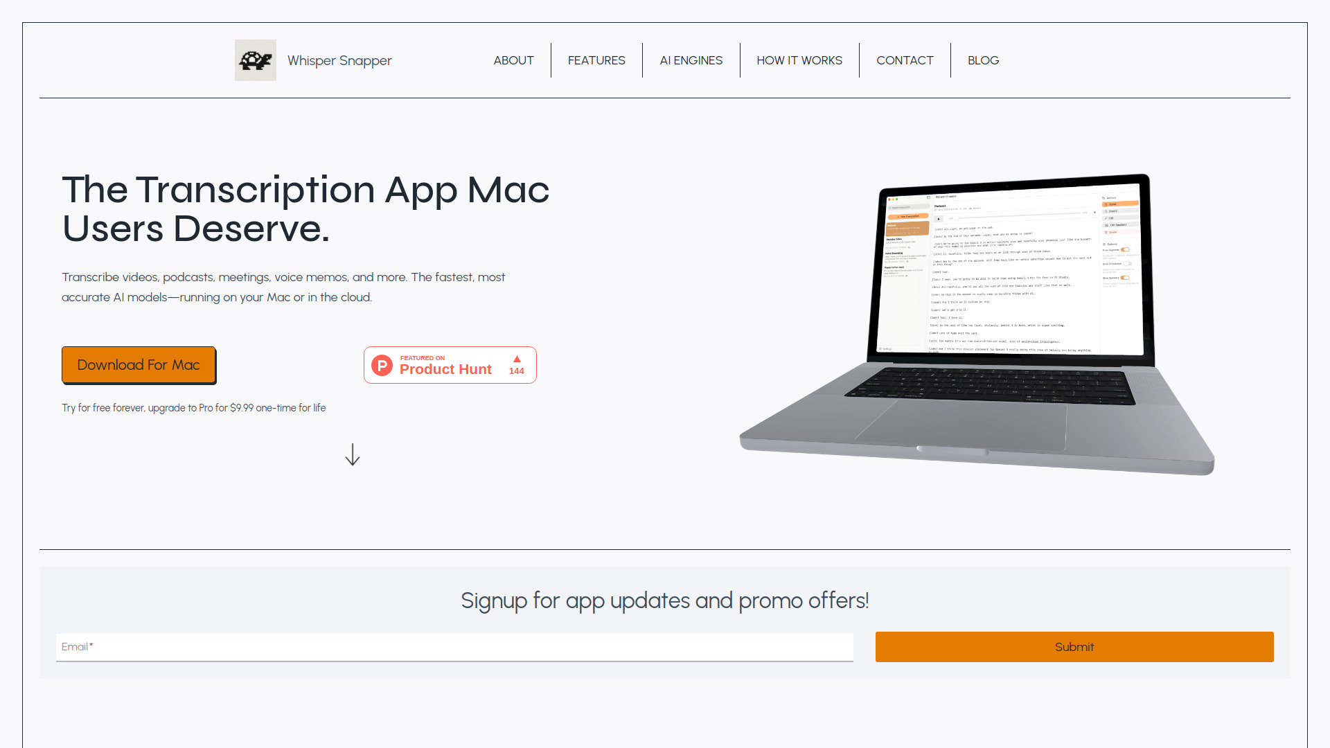 الهمس النهاش لنظام التشغيل Mac