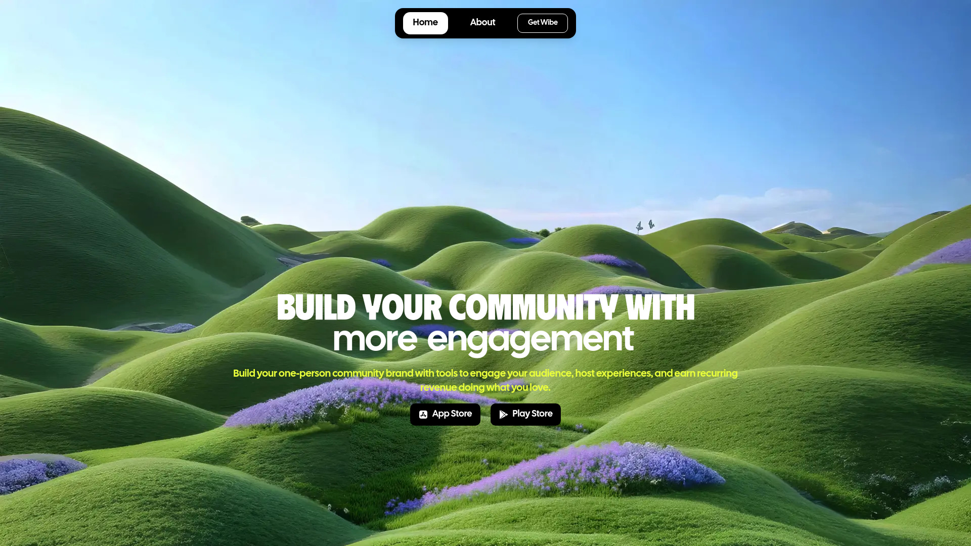 Wibe for creators
