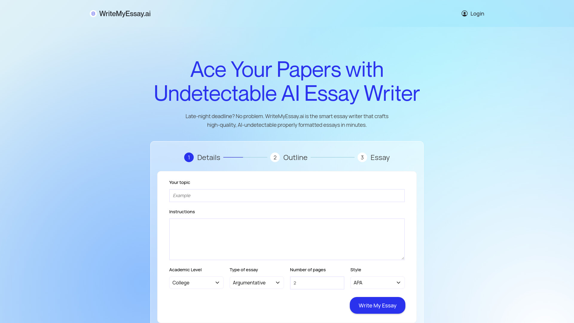 Writemyessay.ai