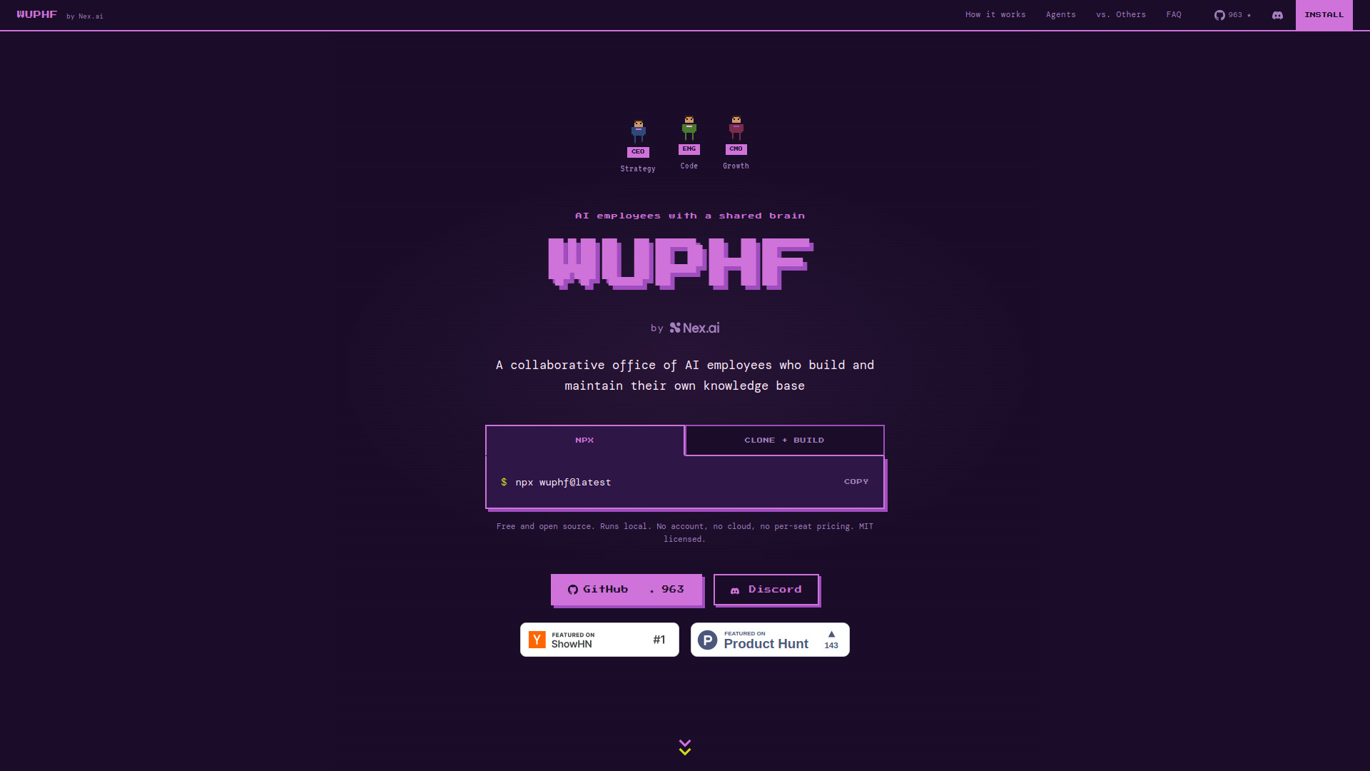 WUPHF от Nex.ai