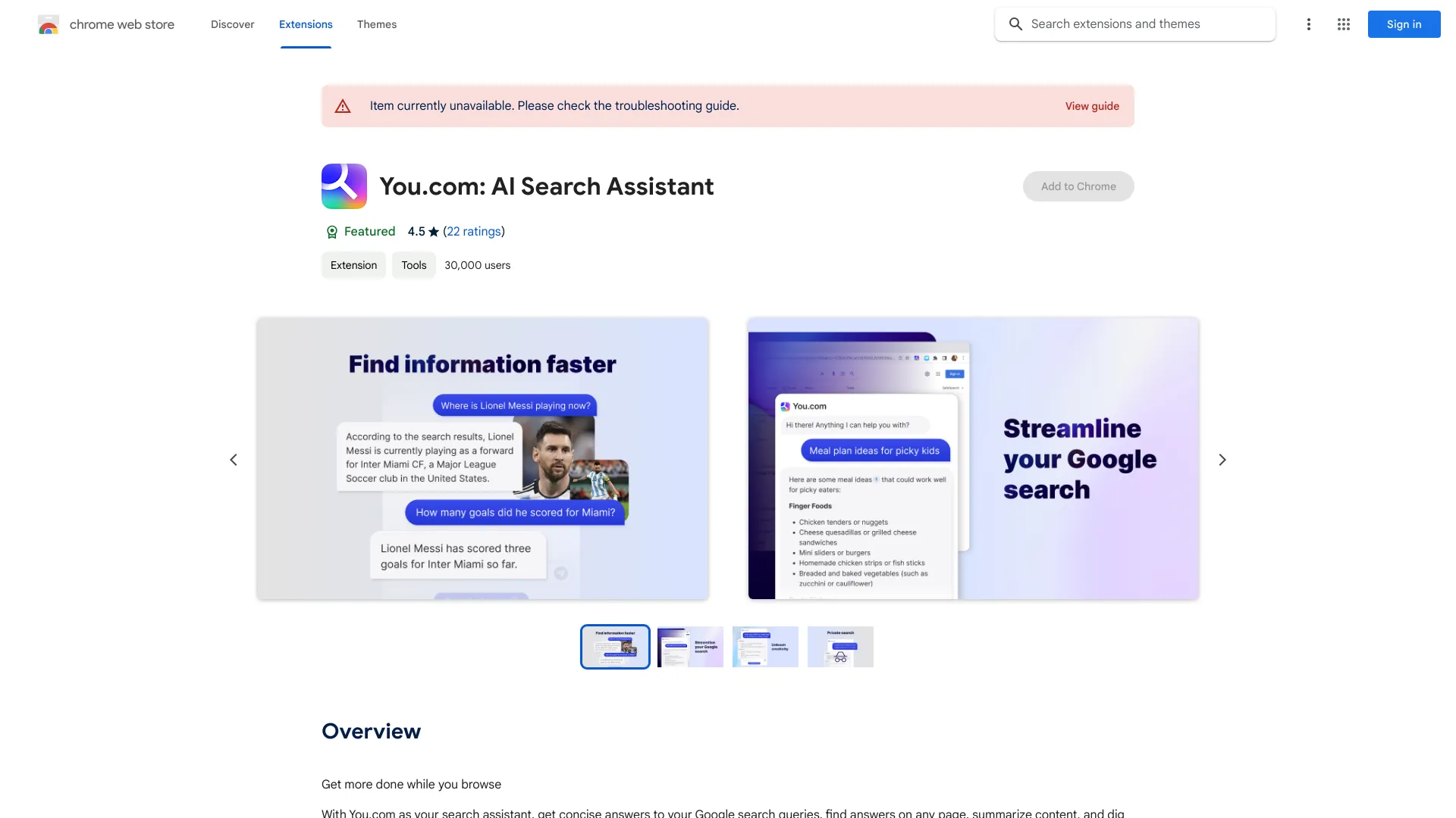You.com : Assistant de recherche IA