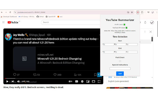 Yt-Summe 1,15 Beta