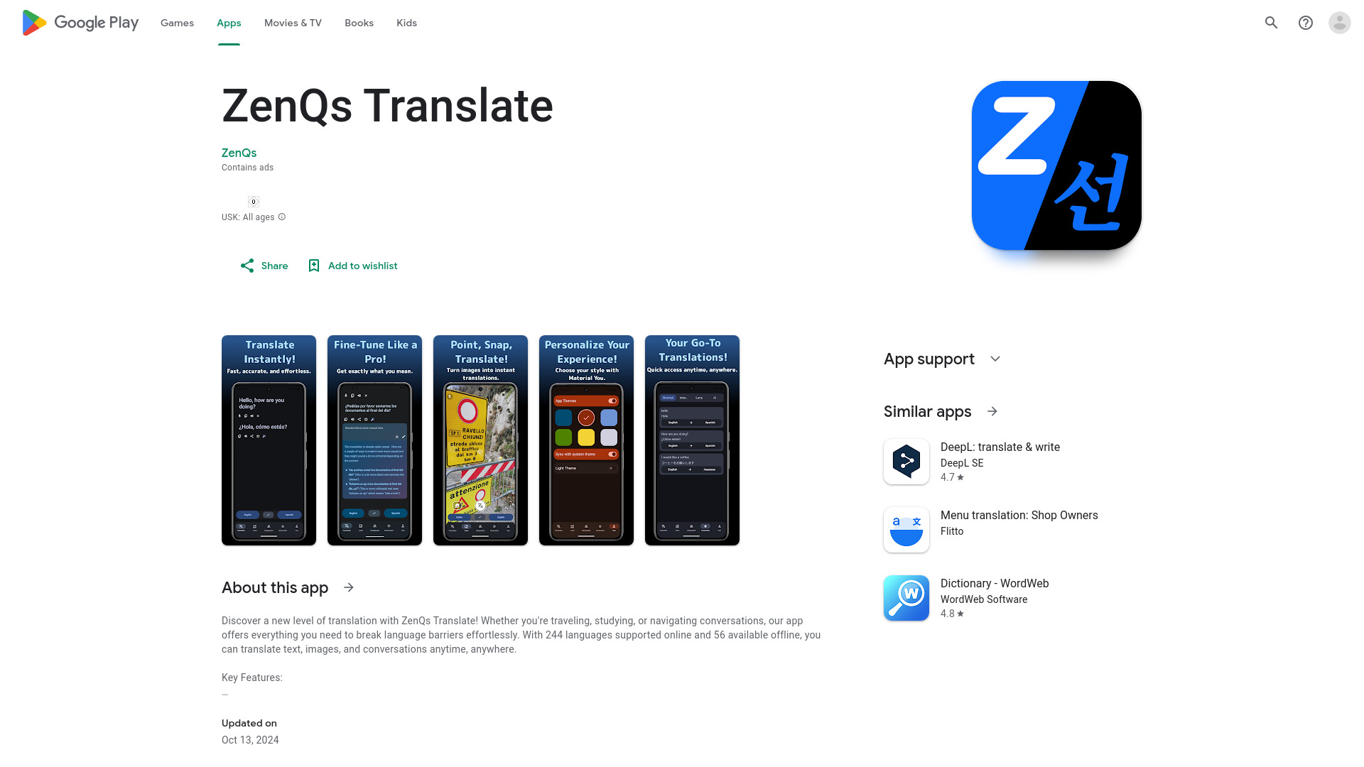 ZenQs Translate