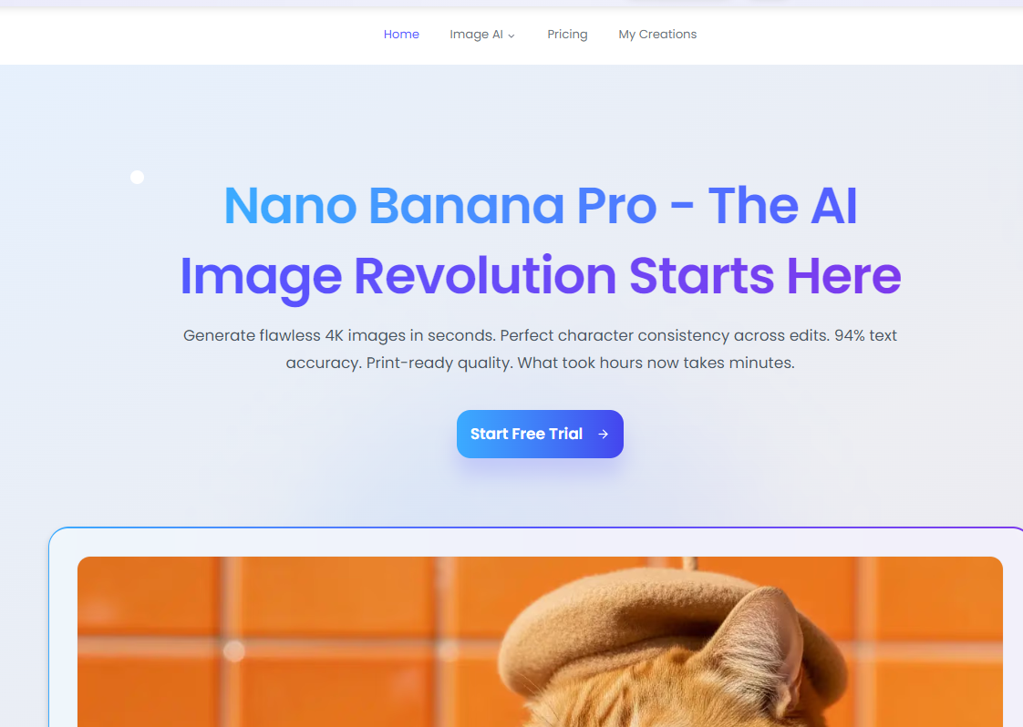 Nano Banana Pro — революция изображений AI начинается здесь