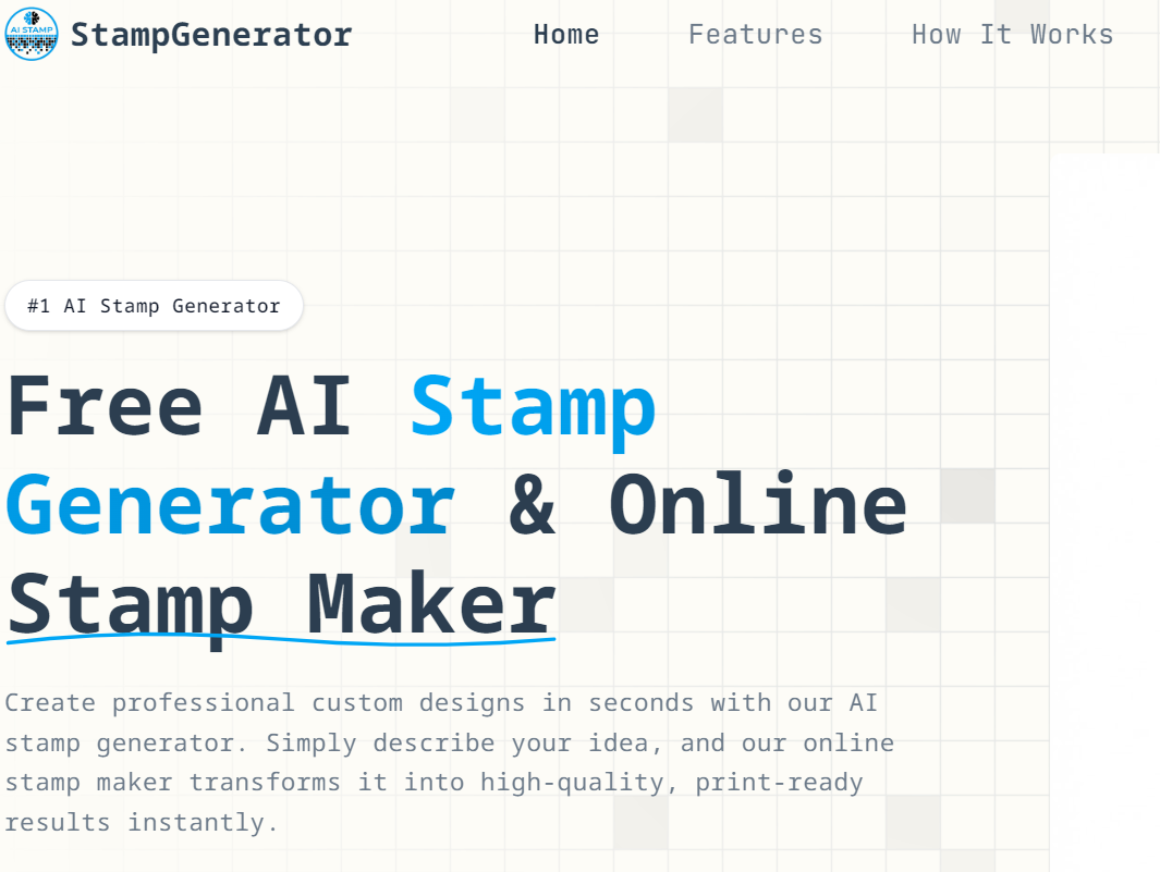Free AI Stamp Generator & Online Stamp Maker