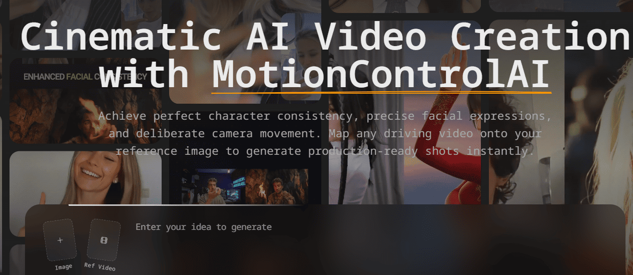 MotionControlAI AI Video Framwork | Advanced AI Animation & Character Control