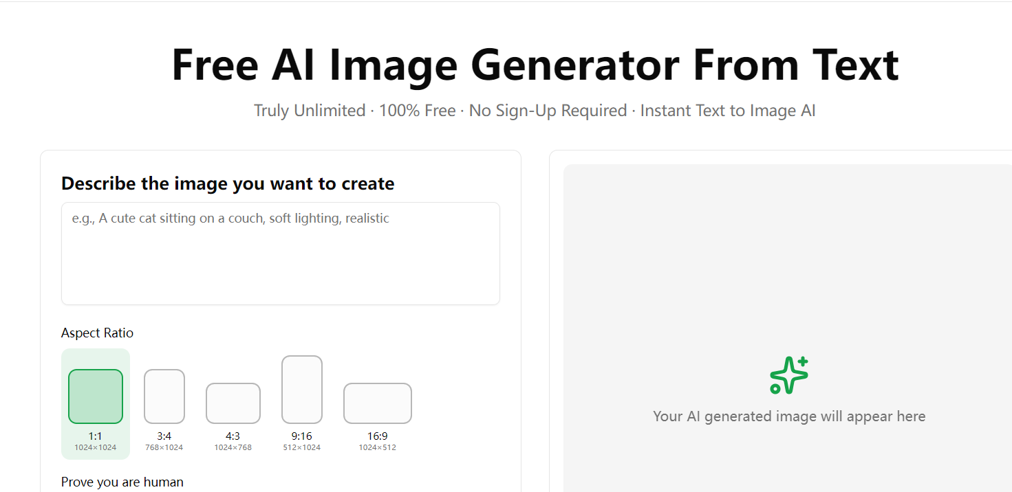 Imagefree - Free AI Image Generator