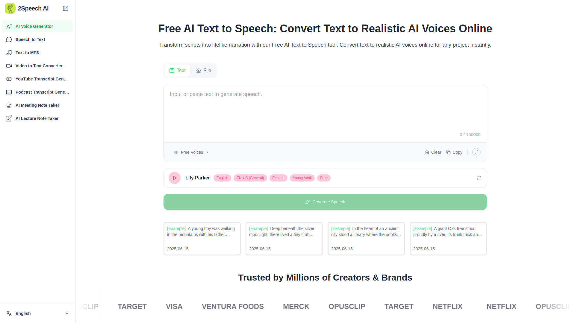 2Speech KI